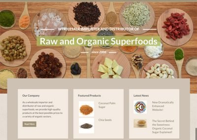 Earth Circle Organics website