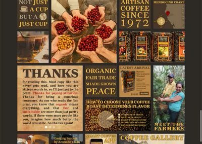 Thanksgiving Coffee Company website