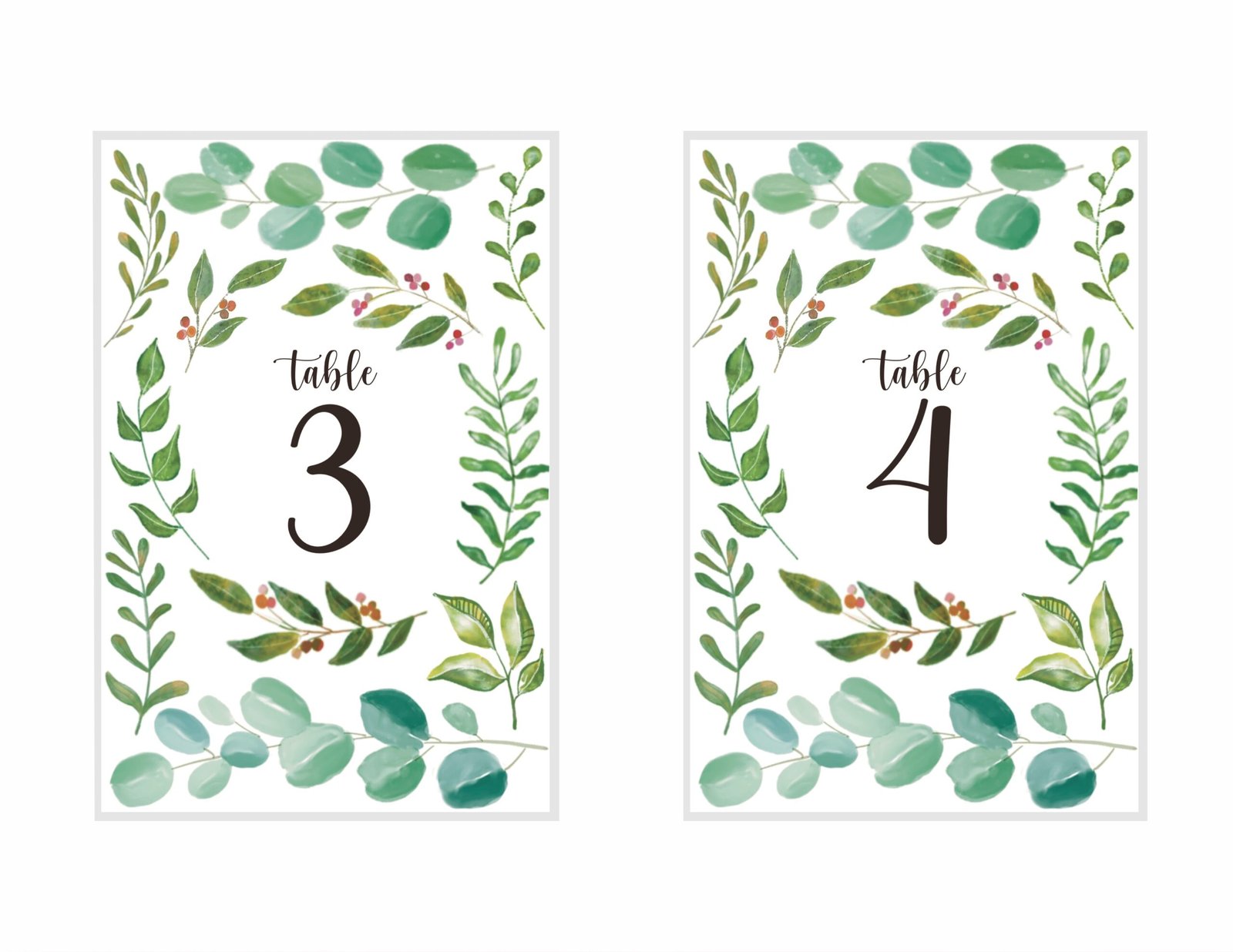 Custom Illustrated Wedding Graphics